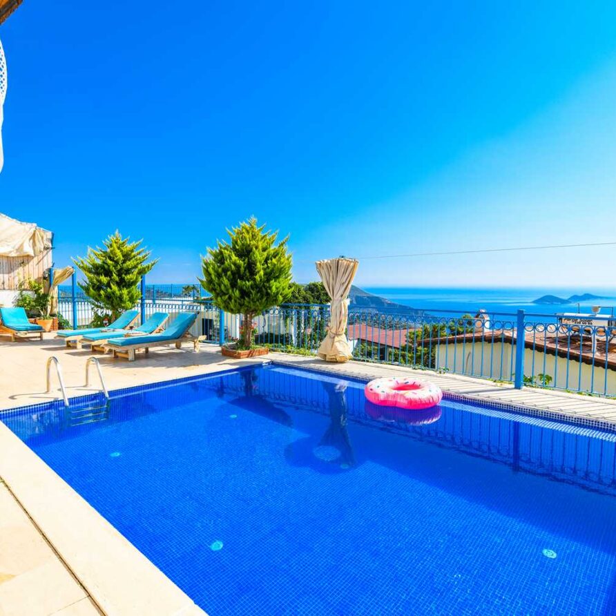 HT-6 Rental Holiday Villa In Kalkan With Sea View